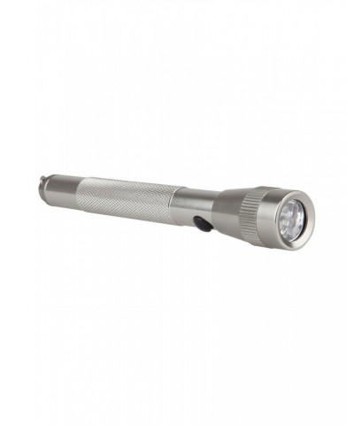 3 LED Aluminium Flashlight Silver $8.50 Walking Equipment