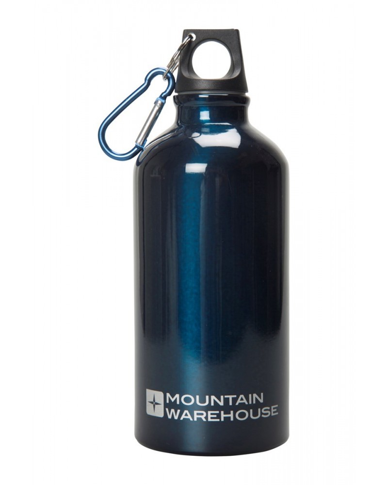 0.5L Metallic Finish Bottle with Karabiner Cobalt $8.39 Accessories