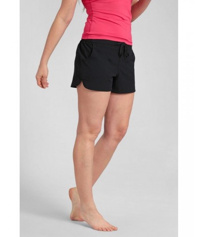 Womens Stretch Board Shorts Black $14.85 Pants