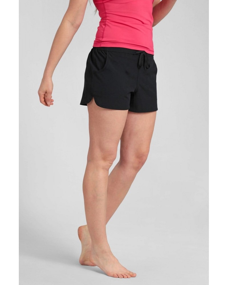 Womens Stretch Board Shorts Black $14.85 Pants