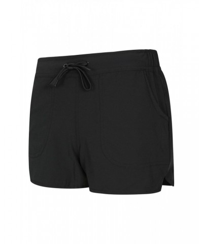 Womens Stretch Board Shorts Black $14.85 Pants