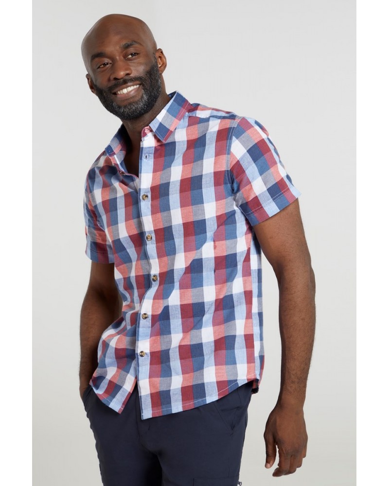 Weekender Mens Shirt Red $14.84 Tops