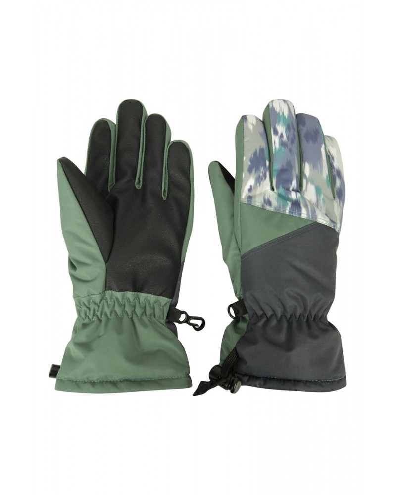 Extreme Kids Waterproof Ski Gloves Charcoal $12.74 Ski