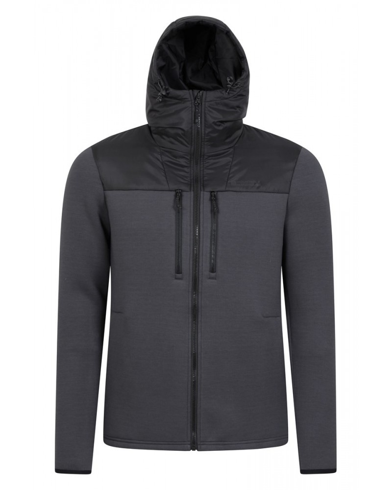 Skill Insulated Mens Hoodie Dark Grey $30.79 Active