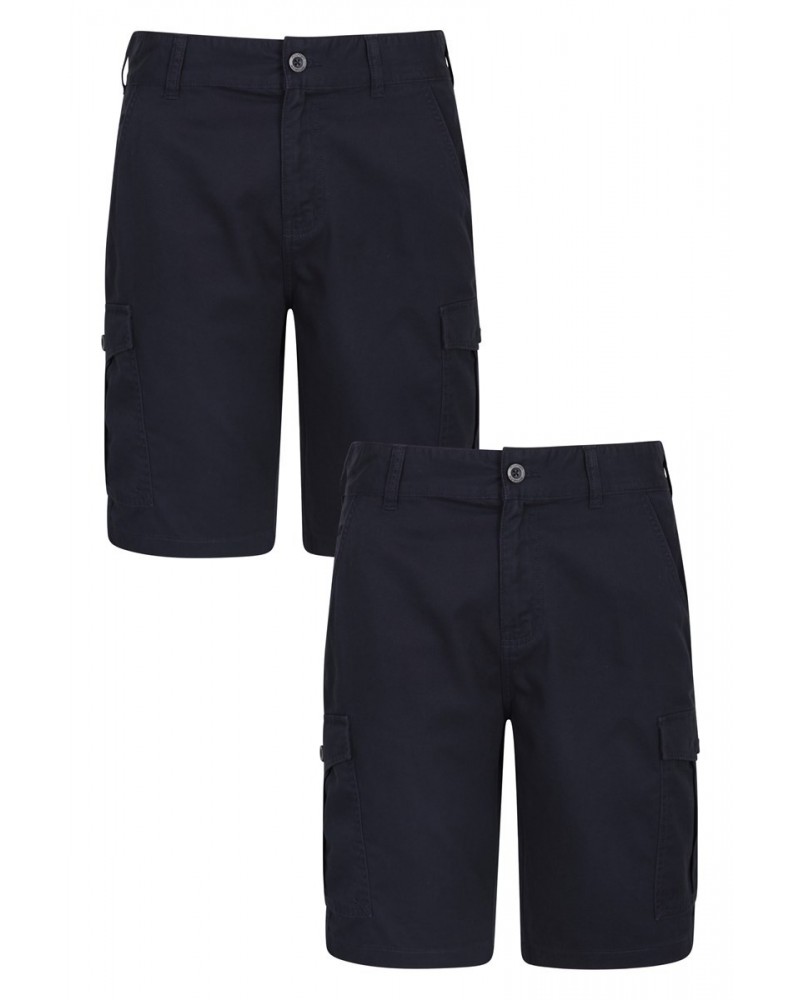 Lakeside Mens Short Multipack Navy $26.54 Pants