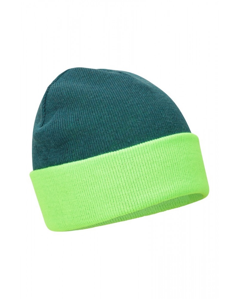 Augusta Kids Recycled Reversible Beanie Petrol $9.35 Accessories