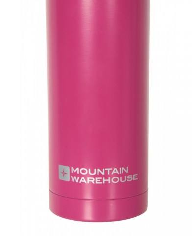 Straight Stainless Steel Double Walled Bottle - 17 oz. Fuchsia $12.09 Accessories