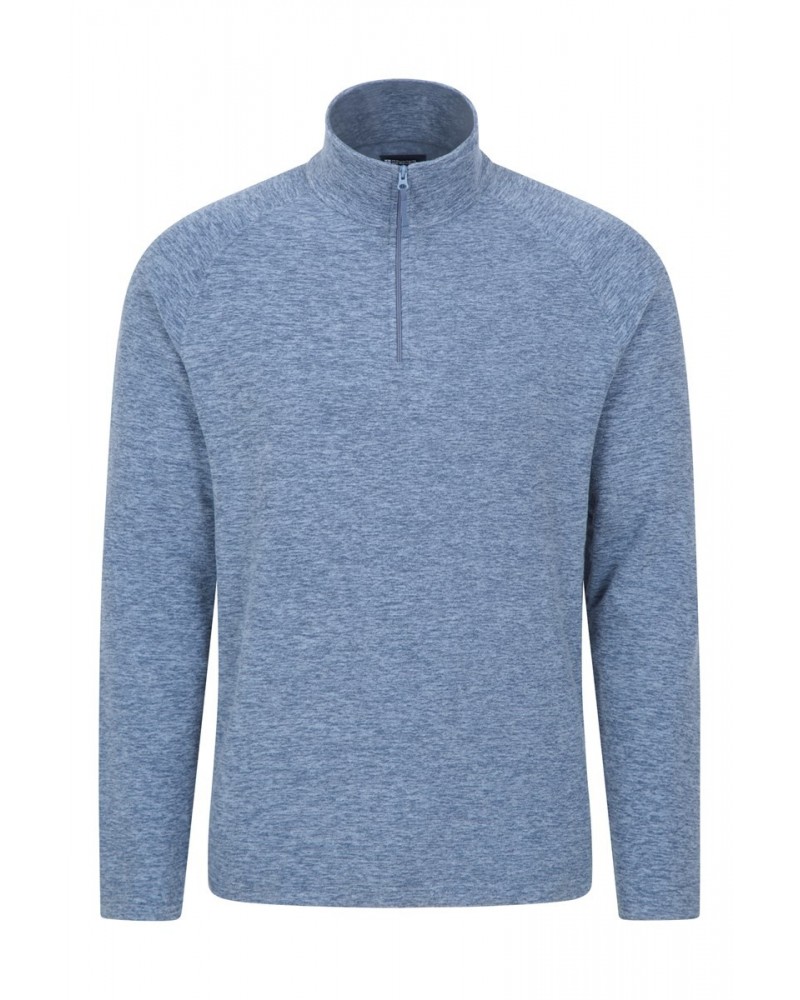 Snowdon Mens Micro Fleece Light Blue $14.24 Fleece