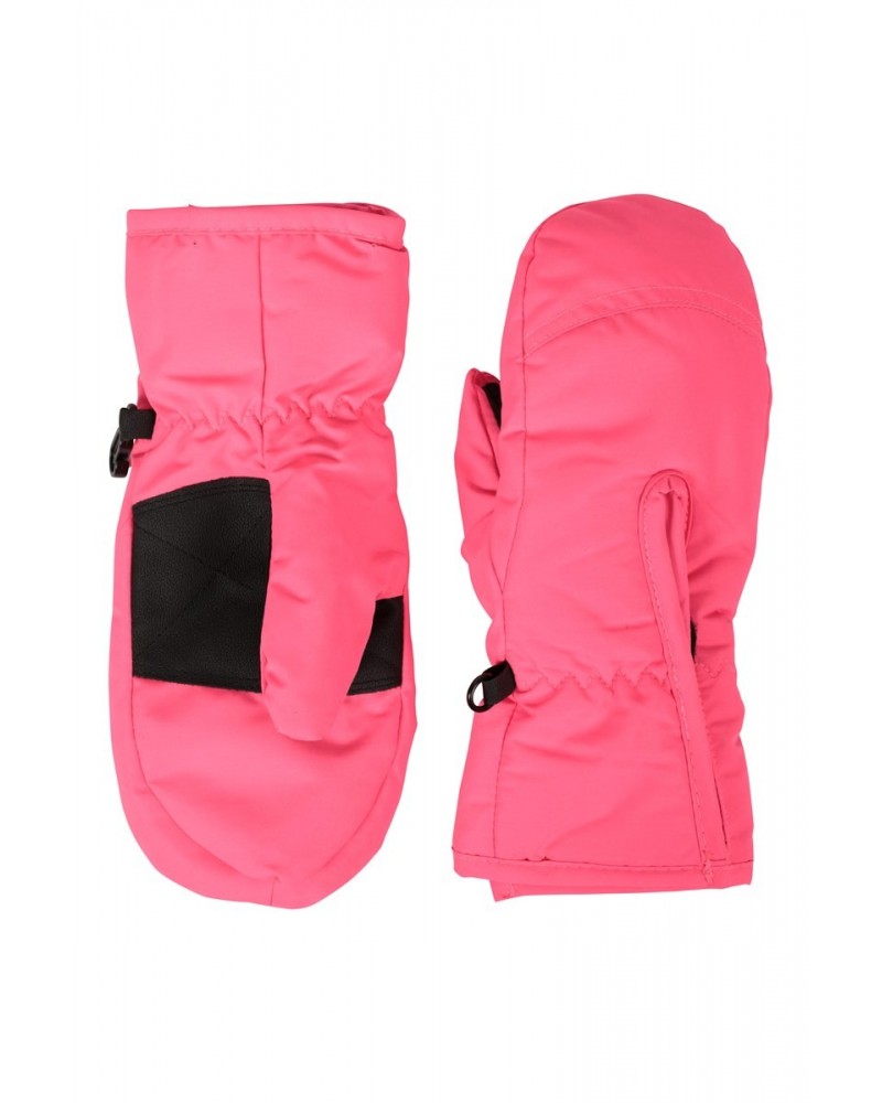 Kids Snow Mittens Dark Pink $10.59 Accessories