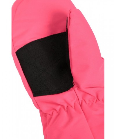 Kids Snow Mittens Dark Pink $10.59 Accessories