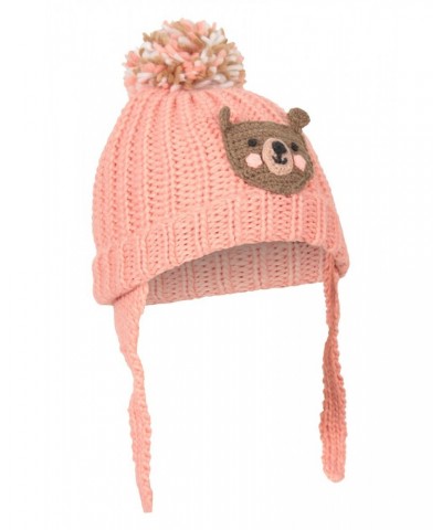 Woodland Character Kids Trapper Hat Pink $11.50 Accessories