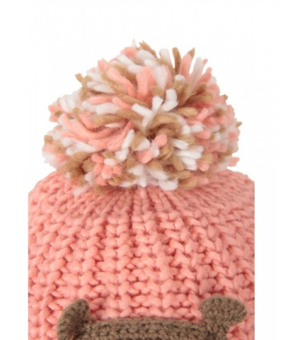 Woodland Character Kids Trapper Hat Pink $11.50 Accessories