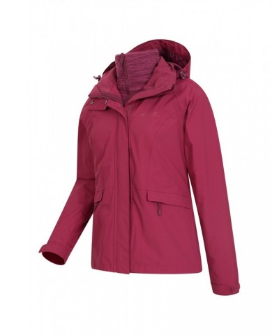 Thunderstorm II Womens 3 in 1 Waterproof Jacket Berry $42.74 Jackets