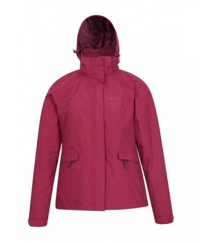 Thunderstorm II Womens 3 in 1 Waterproof Jacket Berry $42.74 Jackets