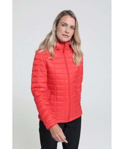 Bolt Womens Quilted Insulated Jacket Red $35.74 Jackets
