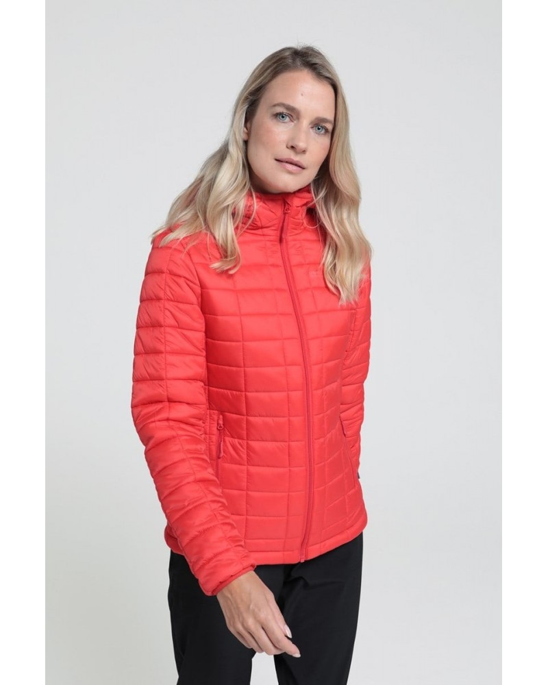 Bolt Womens Quilted Insulated Jacket Red $35.74 Jackets