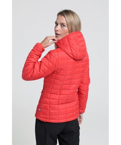 Bolt Womens Quilted Insulated Jacket Red $35.74 Jackets