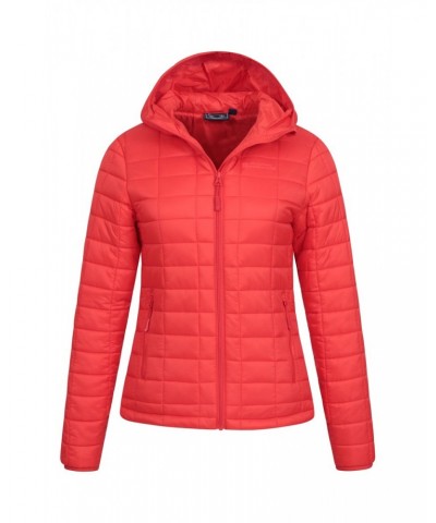 Bolt Womens Quilted Insulated Jacket Red $35.74 Jackets