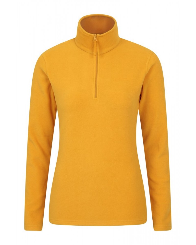 Camber Womens Half-Zip Fleece Mustard $12.74 Fleece