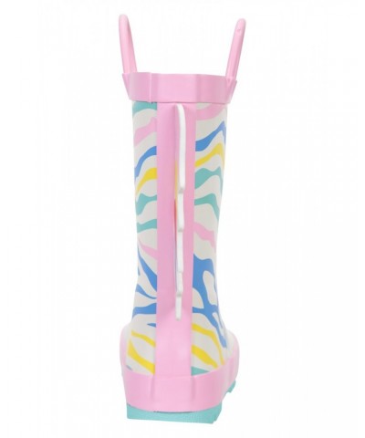 Glitter Unicorn Toddler Rain Boots Light Blue $13.74 Footwear