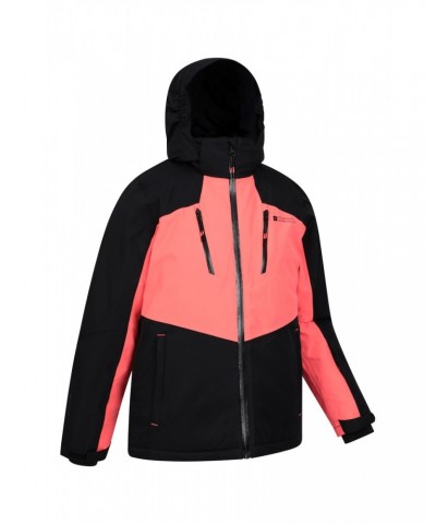 Galactic II Kids Extreme Waterproof Ski Jacket Fiery Coral $44.65 Jackets