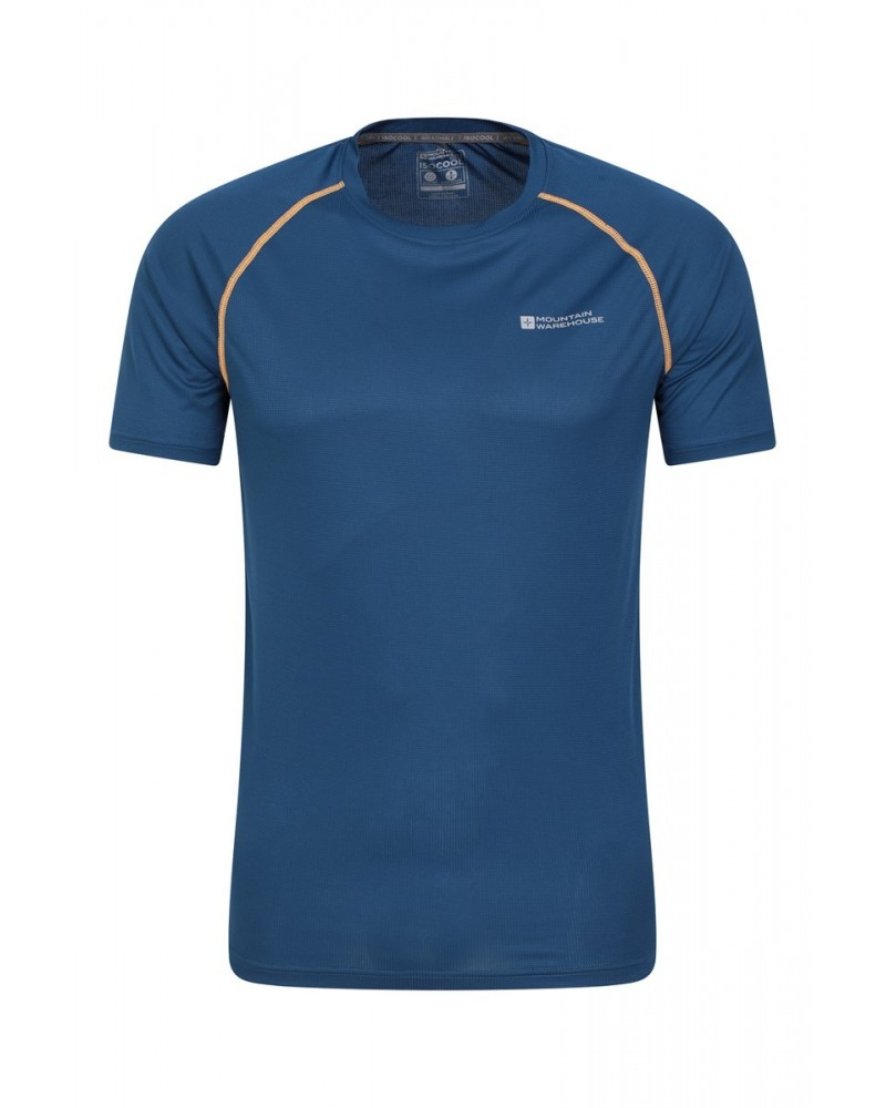 Aero II IsoCool Mens T-Shirt Navy $14.57 Tops