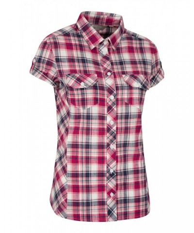 Holiday Womens Cotton Shirt Berry $19.79 Tops