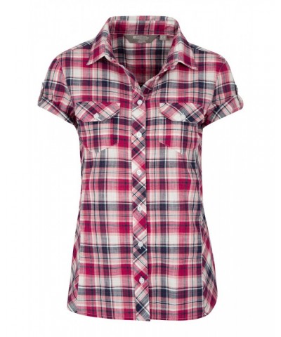 Holiday Womens Cotton Shirt Berry $19.79 Tops