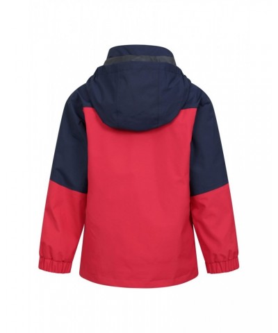 Climb Kids 3-in-1 Waterproof Jacket Red $38.40 Jackets