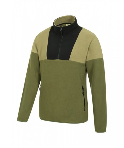 Berwick Mens Recycled Fleece Dark Khaki $18.80 Fleece