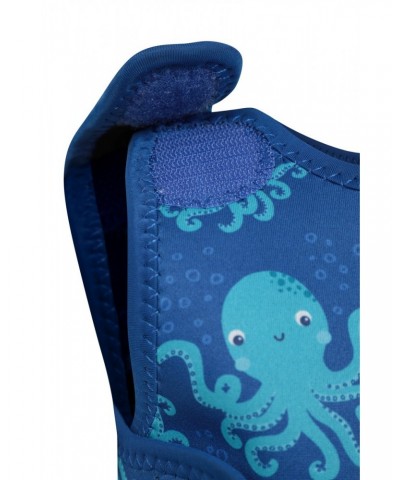 Printed Baby Wetsuit Bright Blue $15.07 Swimwear