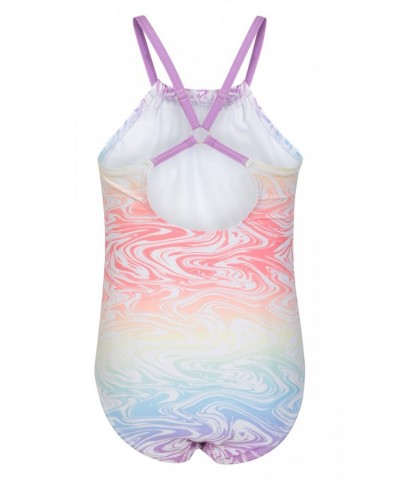 Meribella Kids Strappy Swimsuit Rainbow $12.75 Swimwear