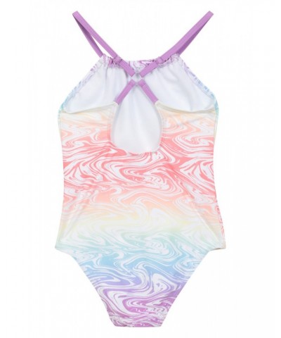 Meribella Kids Strappy Swimsuit Rainbow $12.75 Swimwear