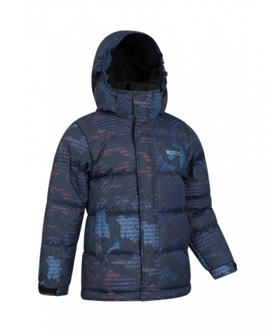 Snow II Kids Printed Water Resistant Insulated Jacket Black $32.50 Jackets