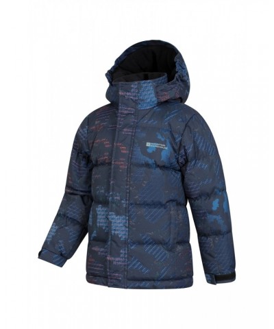 Snow II Kids Printed Water Resistant Insulated Jacket Black $32.50 Jackets