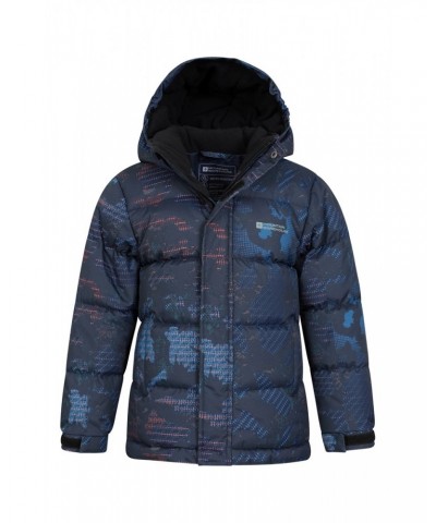 Snow II Kids Printed Water Resistant Insulated Jacket Black $32.50 Jackets