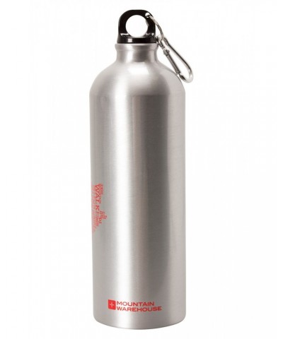 35 oz. Printed Metallic Bottle With Karabiner Charcoal $10.63 Walking Equipment