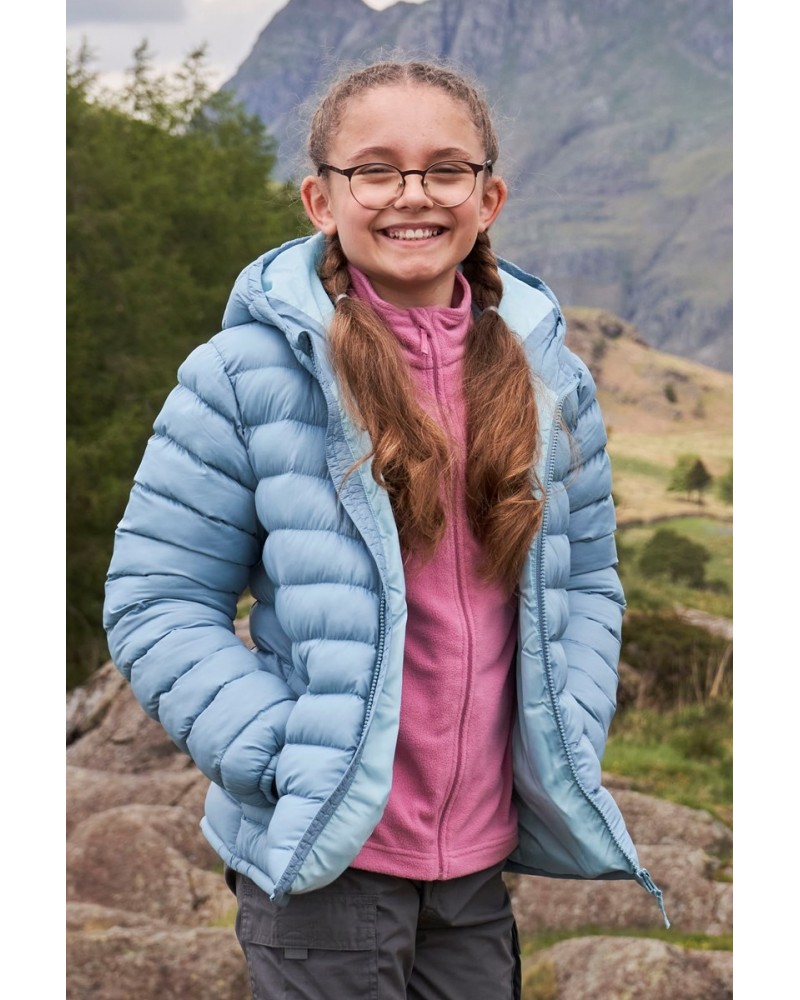 Seasons II Kids Insulated Jacket Teal $19.35 Jackets