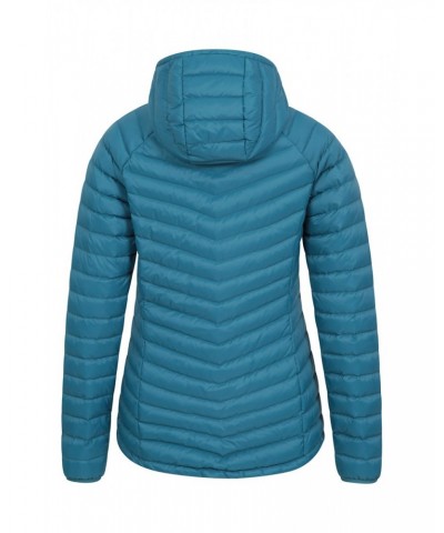 Skyline Extreme Womens Hydrophobic Down Jacket Petrol $41.00 Jackets