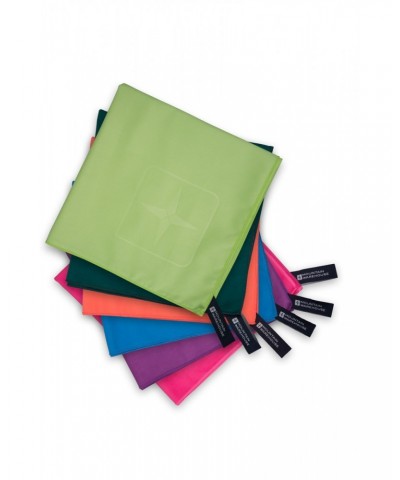 Microfibre Travel Towel - Medium - 120 x 60cm Green $12.18 Travel Accessories