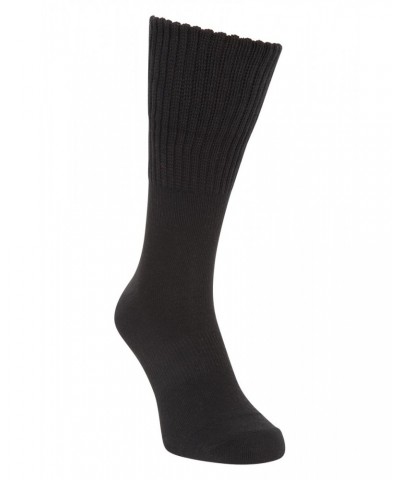 Mens Anti-Chafe Hiking Socks Black $9.71 Accessories