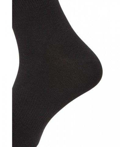 Mens Anti-Chafe Hiking Socks Black $9.71 Accessories