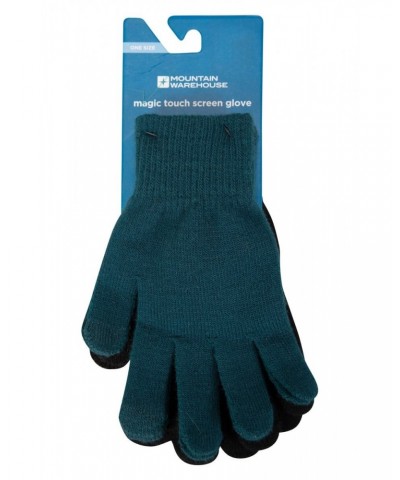 Magic Touch Screen Womens Gloves Dark Green $9.71 Accessories