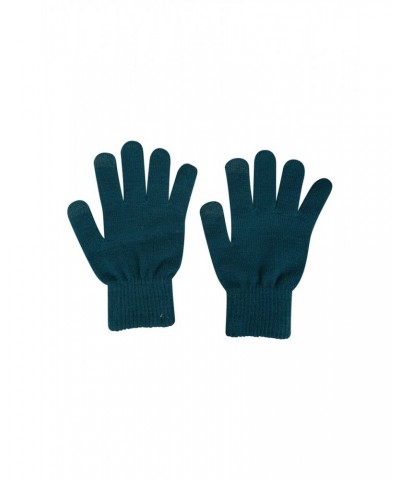 Magic Touch Screen Womens Gloves Dark Green $9.71 Accessories