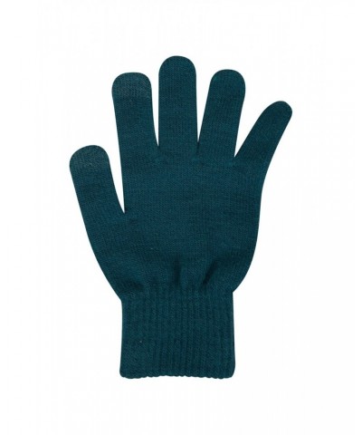 Magic Touch Screen Womens Gloves Dark Green $9.71 Accessories