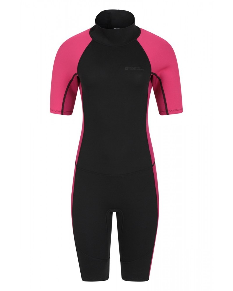 Shorty Womens 2.5/2mm Wetsuit Black $25.50 Swimwear