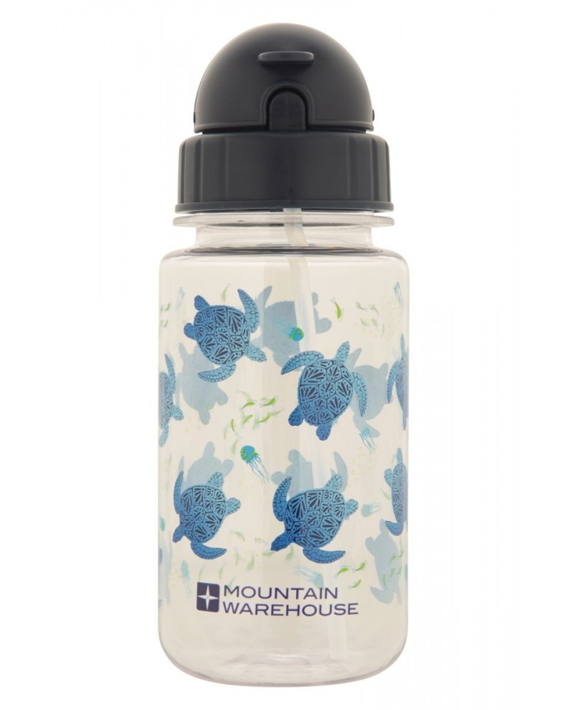 BPA Free Printed Flip Lid Kids Bottle - 12 oz Dark Blue $10.79 Accessories