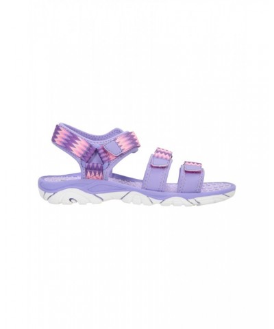 3-Strap Kids Sandals Lilac $17.76 Footwear