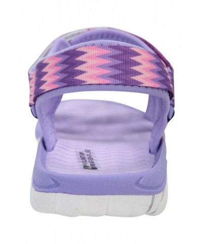 3-Strap Kids Sandals Lilac $17.76 Footwear