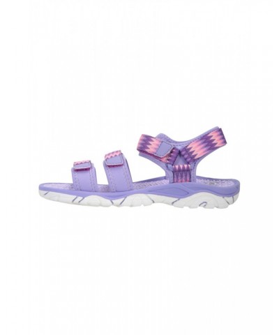 3-Strap Kids Sandals Lilac $17.76 Footwear